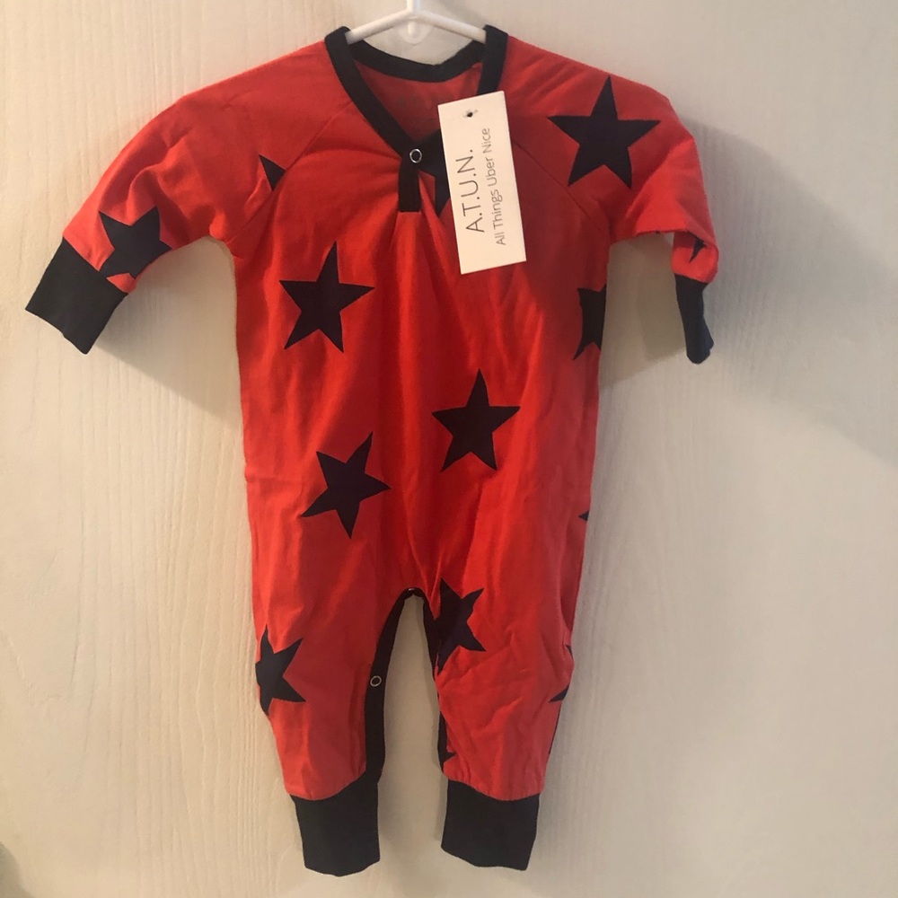 0-3 month romper/bodysuit. A.T.U.N.